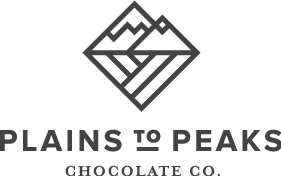 Plains to Peaks Chocolate Company Logo